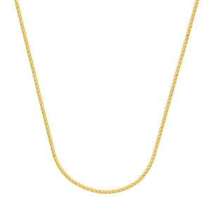 Sterling Silver 1.25mm Wheat Chain with Lobster Lock