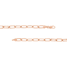 Load image into Gallery viewer, Paper Clip Design 5.25mm 14kt Gold