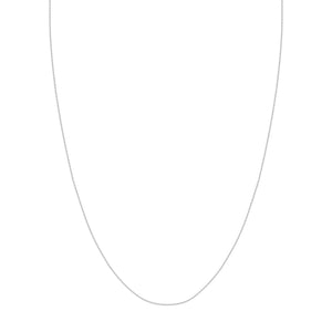 Square Wheat Chain with Slider Bead  1.15mm 14kt Gold