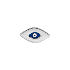 Mini Evil Eye 14kt Gold Earrings