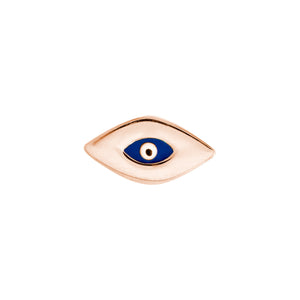 Mini Evil Eye 14kt Gold Earrings