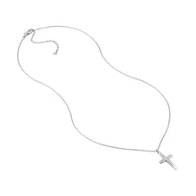 Load image into Gallery viewer, Traditional Religious 14kt Gold Cross Necklace