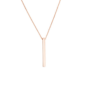 Adjustable Sterling Silver Engravable Cube Necklace 18"