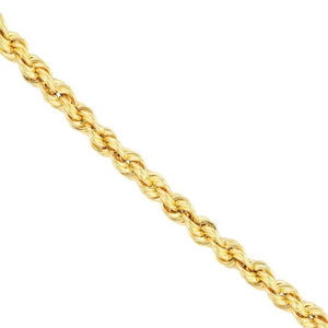 Rope Classic Light Chain with Lobster Lock 2.30mm 14kt Gold